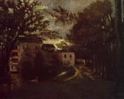 卡米耶 毕沙罗 : The Mill at La Roche Goyon